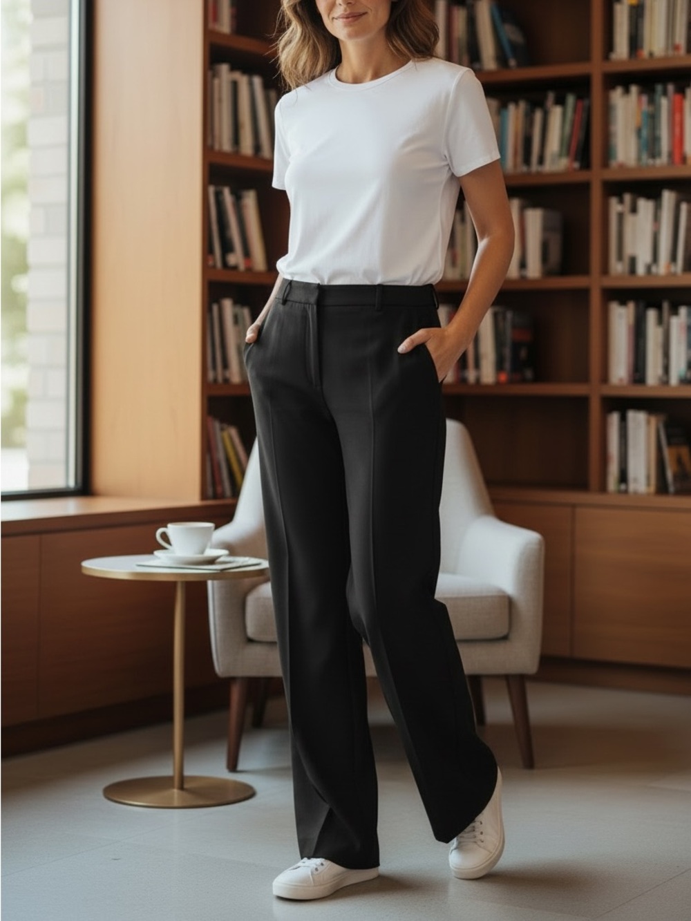 Chicos so slimming Classic Women's Straight-Leg Dress Pants - Black
